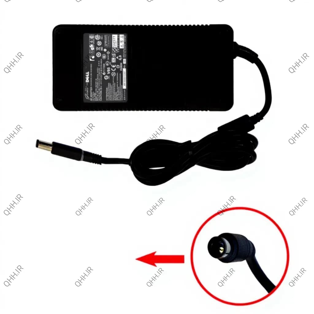 آداپتور لپ تاپ دل 19.5V 10.8A Gimo Plus کابل سه تایی