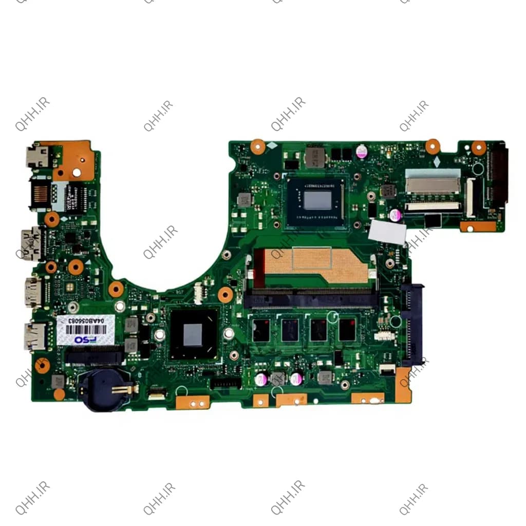 مادربرد لپ تاپ ایسوس S400CA CPU-I5-3_Rev 3.1 2GB گرافیک اینتلی
