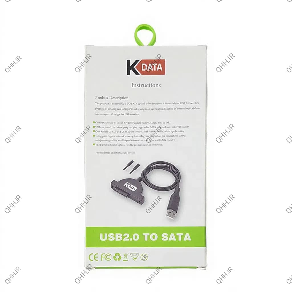 کابل دی وی دی KData Sata To USB — تصویر ۵