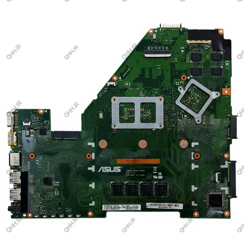 مادربرد لپ تاپ ایسوس X550LD_CPU-I7-4_30Pin_Ram-4GB_VGA-2GB گرافیک دار-مشابه X550LC-تعمیری