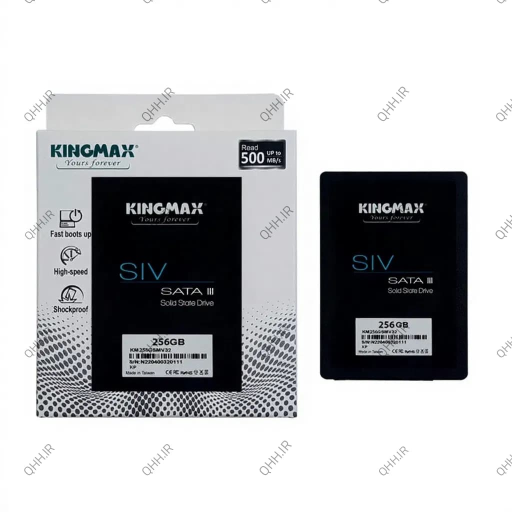 هارد SSD لپ تاپ 256 گیگابایت KingMax Sata 2.5Inch_SIV آواژنگ
