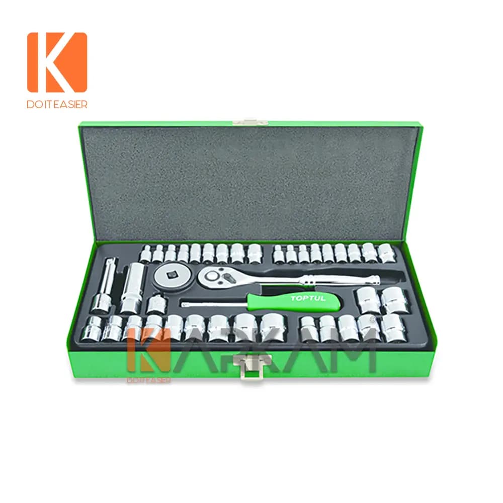 جعبه بکس 40 پارچه 1.4 و 3.8 GCAD4002 تاپ تول