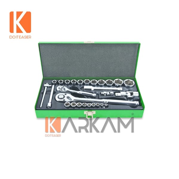 جعبه بکس 27 پارچه 1.2 و 1.4 GCAD2802 تاپ تول