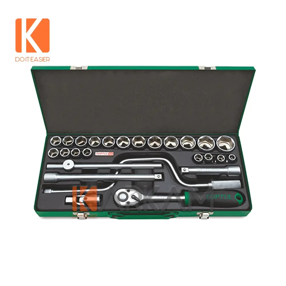 جعبه بکس 26 پارچه 1.2 – 6پر GCAD2607 تاپ تول