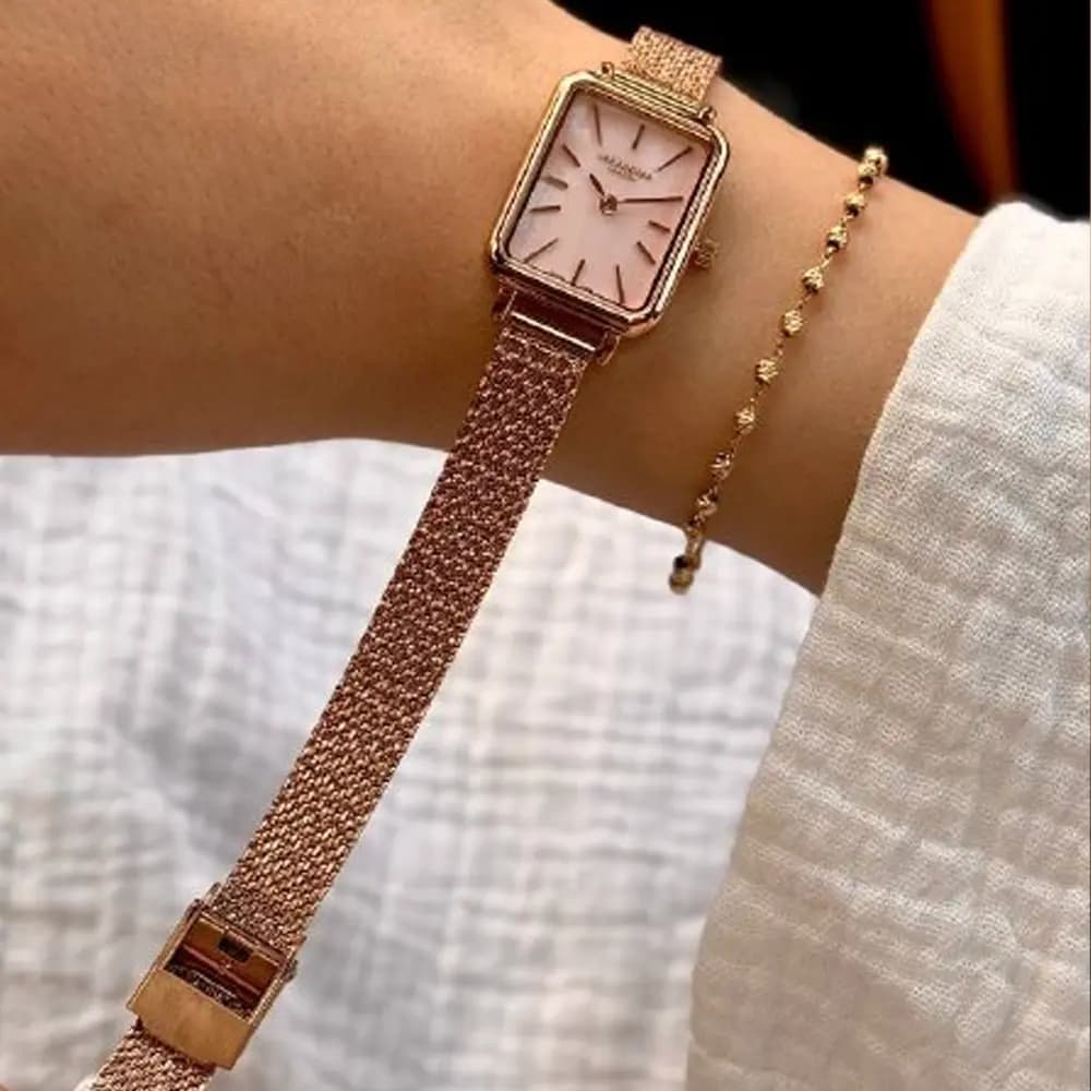 ساعت مچی زنانه رزگلد لیکوپر Lee Cooper کد 31۷۵