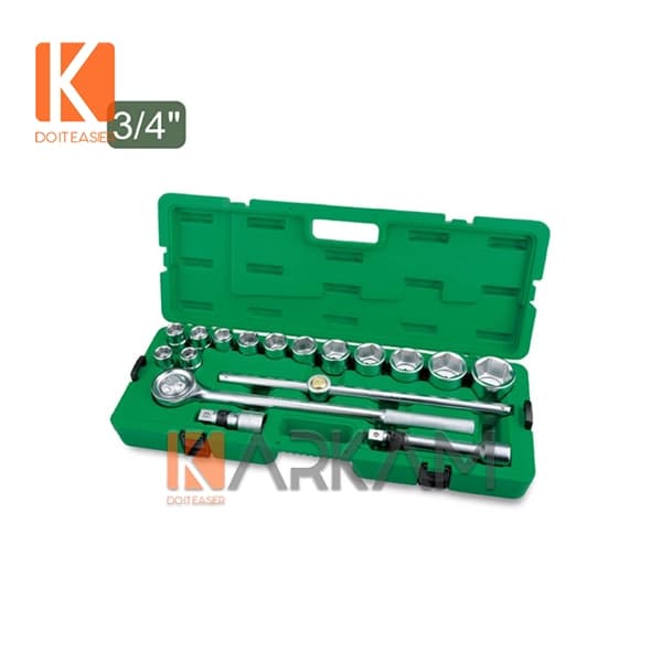 جعبه بکس 17 پارچه 3.4 – 12 پر GCAI1702 تاپ تول