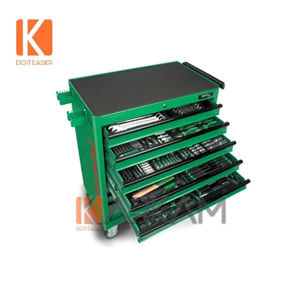 جعبه ابزار 8 کشو بزرگ 360 پارچه GT-36001 تاپ تول