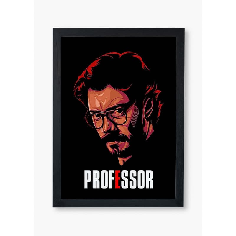 تابلو دکو قاب مدل Money heist کد m50114 — تصویر ۲