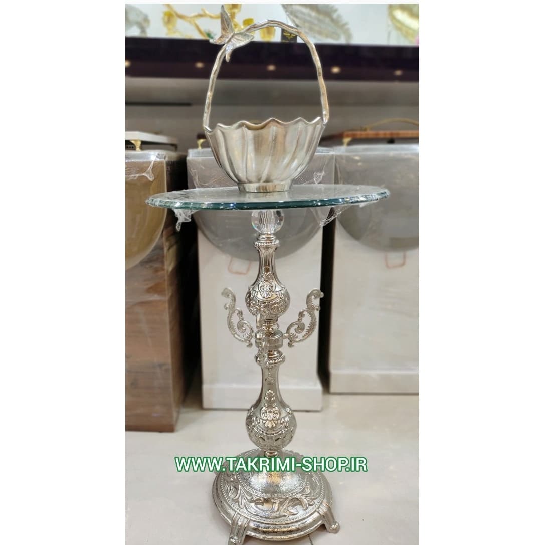 میز تلفن یا میز خاطره نقلی کنار سالنی مبلمان فرنا مدل 1135700 — تصویر ۳