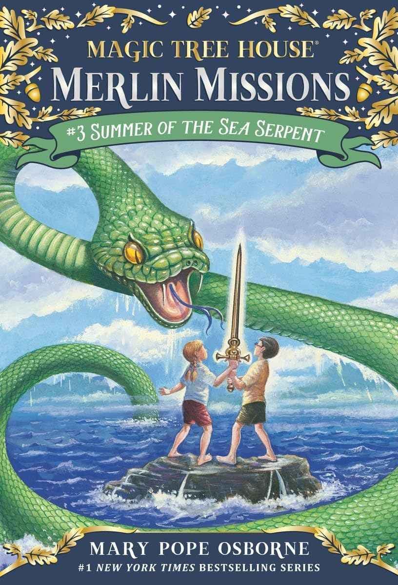 کتاب Summer of the Sea Serpent (تابستان اژدهای دریایی) نسخه انگلیسی PDF | مری پوپ آزبورن