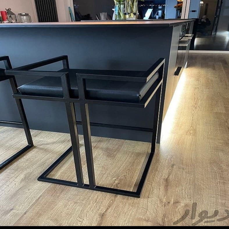 صندلی اپن چوب فلز مدل پارامین با ارسال از کرج و مبلمان فرنا مدل 1129089 — تصویر ۲