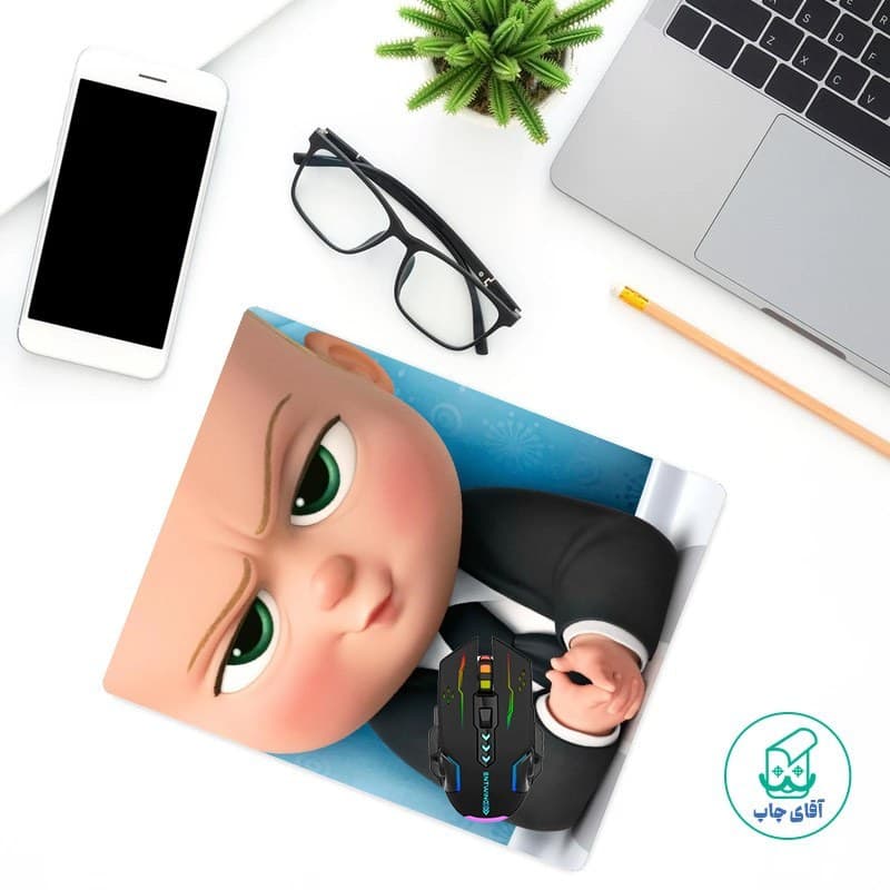 پد ماوس طرح بچه رئیس کد 1230 — تصویر ۲