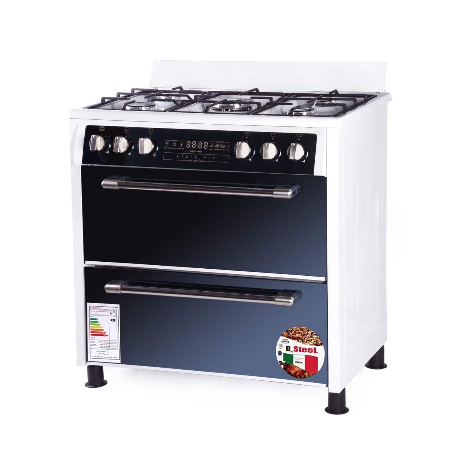 اجاق گاز 5 شعله تیکانو مدل مدل 215KFG