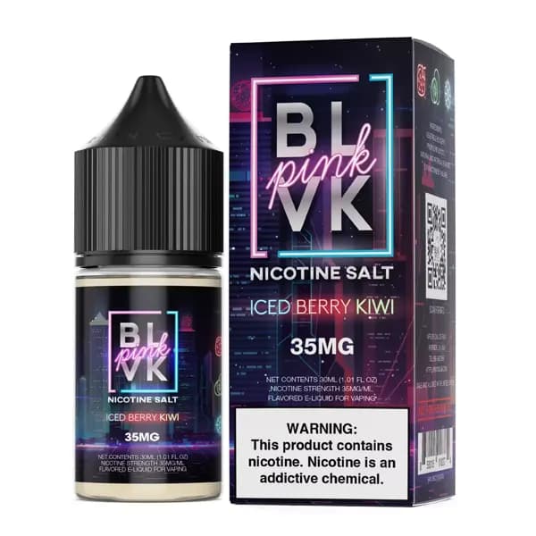 سالت توت فرنگی کیوی یخ بی ال وی کی | BLVK ICED BERRY KIWI