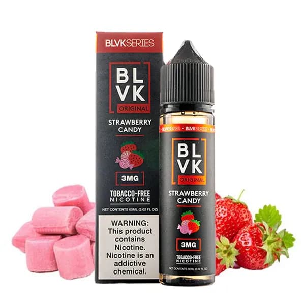 جویس توت فرنگی آبنبات بی ال وی کی | BLVK Strawberry Candy 60ml