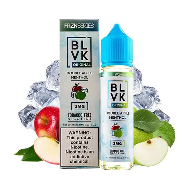 جویس دو سیب یخ بی ال وی کی | BLVK Double Apple Menthol 60ml
