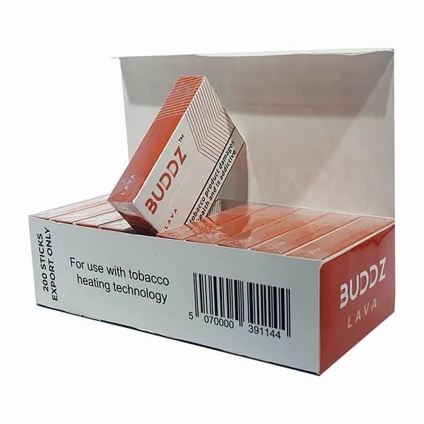 سیگار بادز لاوا نارنجی | BUDDZ LAVA Heated Tobacco — تصویر ۲
