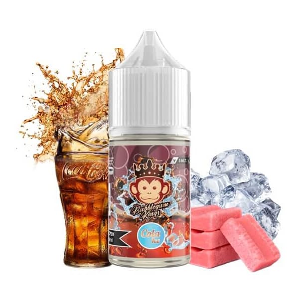 سالت آدامس بادکنکی نوشابه یخ دکتر ویپز | Bubblegum Kings Cola Ice