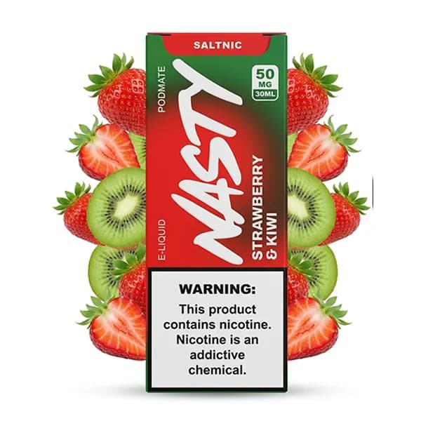 سالت توت فرنگی کیوی نستی | NASTY Strawberry Kiwi POD