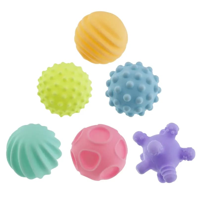 جغجغه مدل توپ فضایی طرح Touch Ball کد TB1 مجموعه 6 عددی