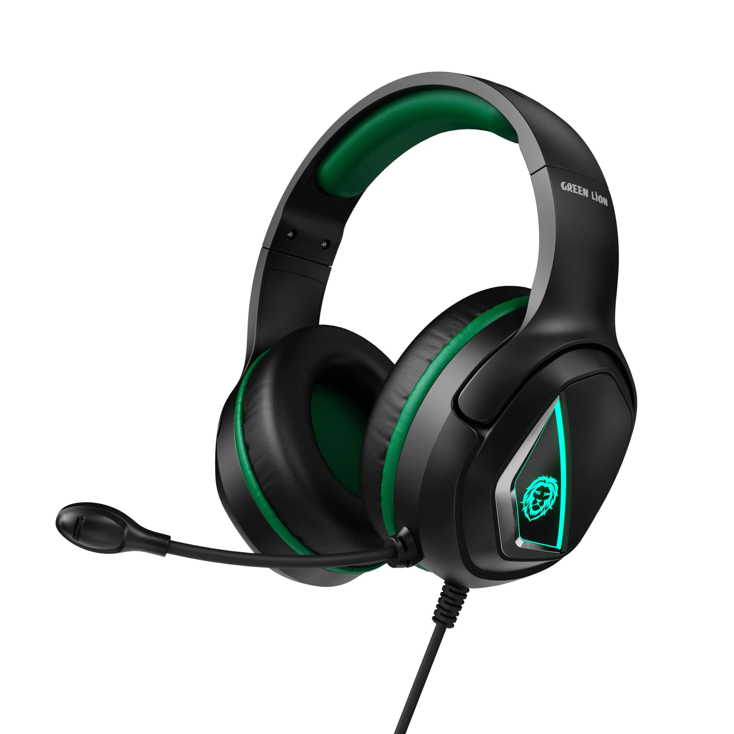 هدست گیمینگ سیمی Green Lion مدل Runner Wired Gaming Headphone با طراحی ارگونومیک(1432) — تصویر ۲