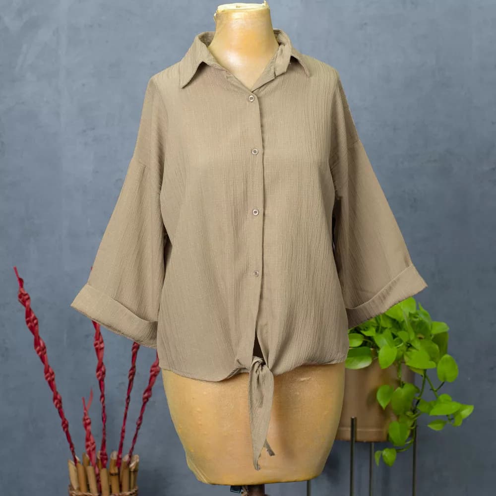 شومیز دخترانه جلو گره کد 26908