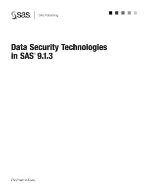 دانلود کتاب Data Security Technologies in SAS 9.1.3
