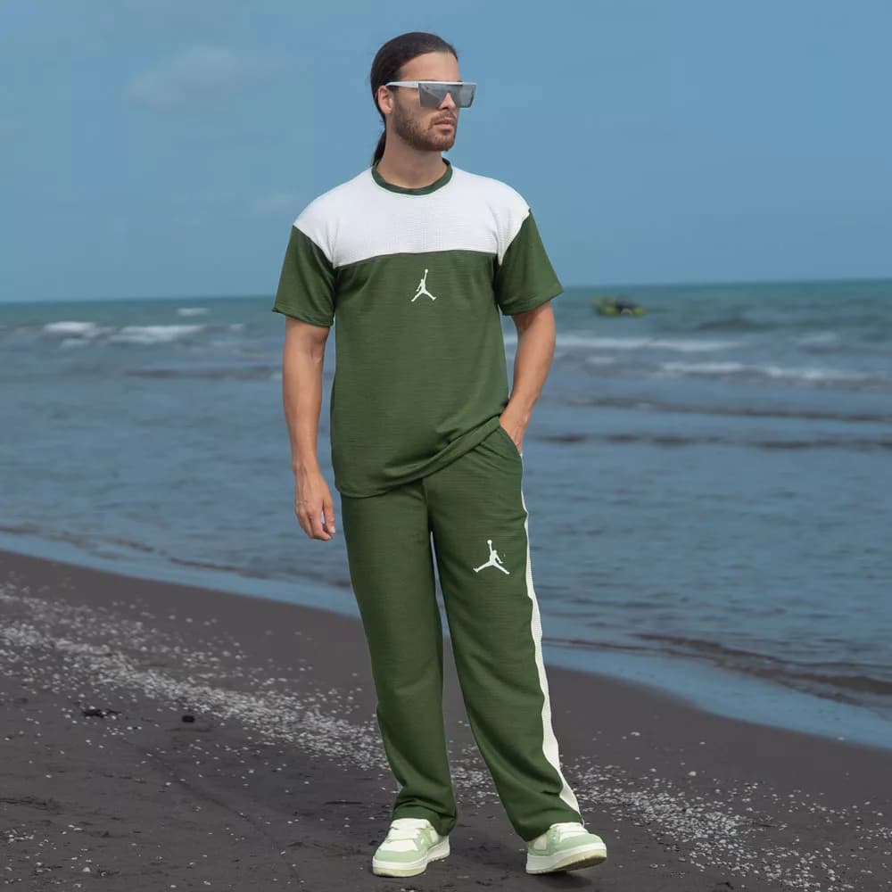 ست تیشرت و شلوار مردانه جردن کد 26839