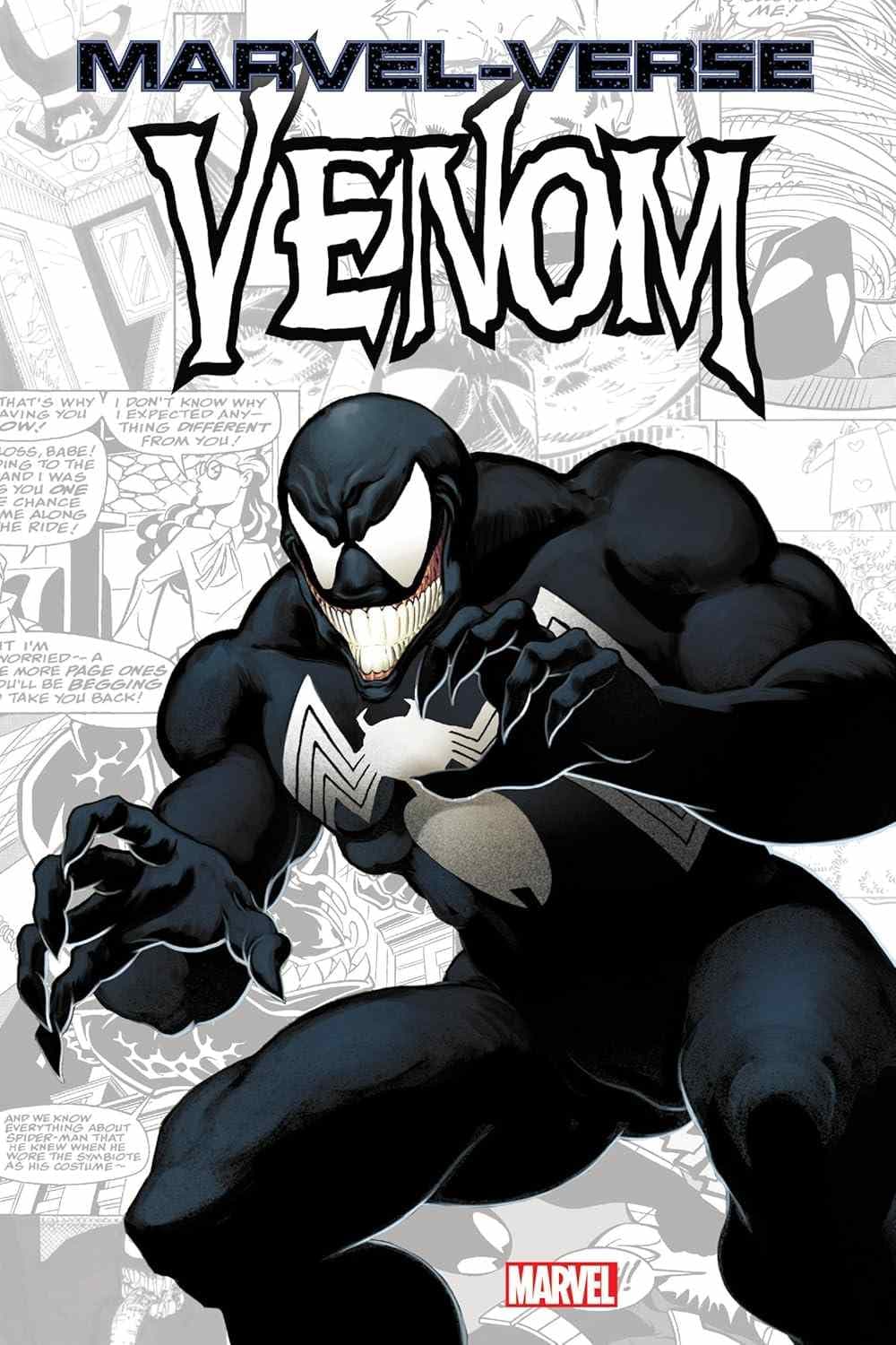 کتاب Marvel-Verse: Venom (مارول‌ورس: ونوم) نسخه انگلیسی PDF | دیوید میشلینی