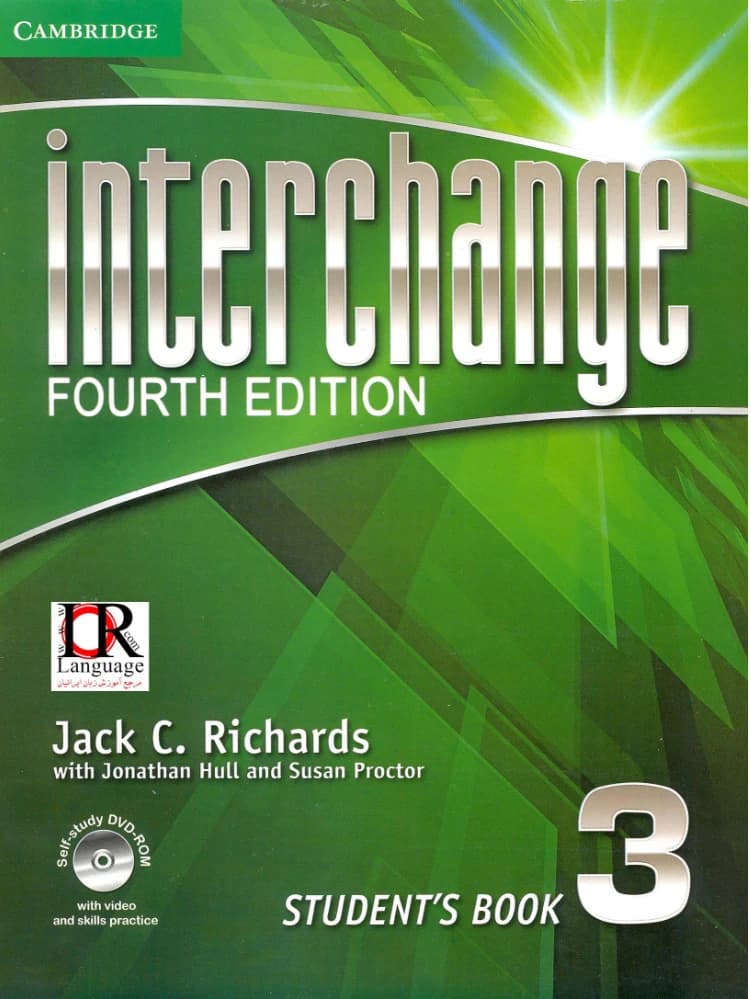 کتاب Interchange 3 Student’s Book (اینترچنج ۳، کتاب دانش‌آموز، ویرایش چهارم) نسخه انگلیسی PDF