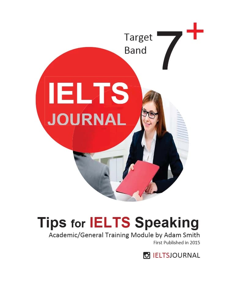 کتاب Tips for IELTS Speaking (نکات آزمون آیلتس، بخش اسپیکینگ) نسخه انگلیسی PDF