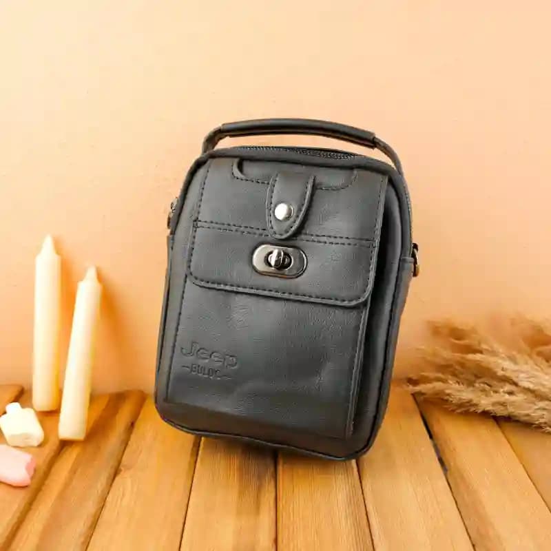 کیف دوشی قفلی کوچک مردانه 30-271 — تصویر ۳