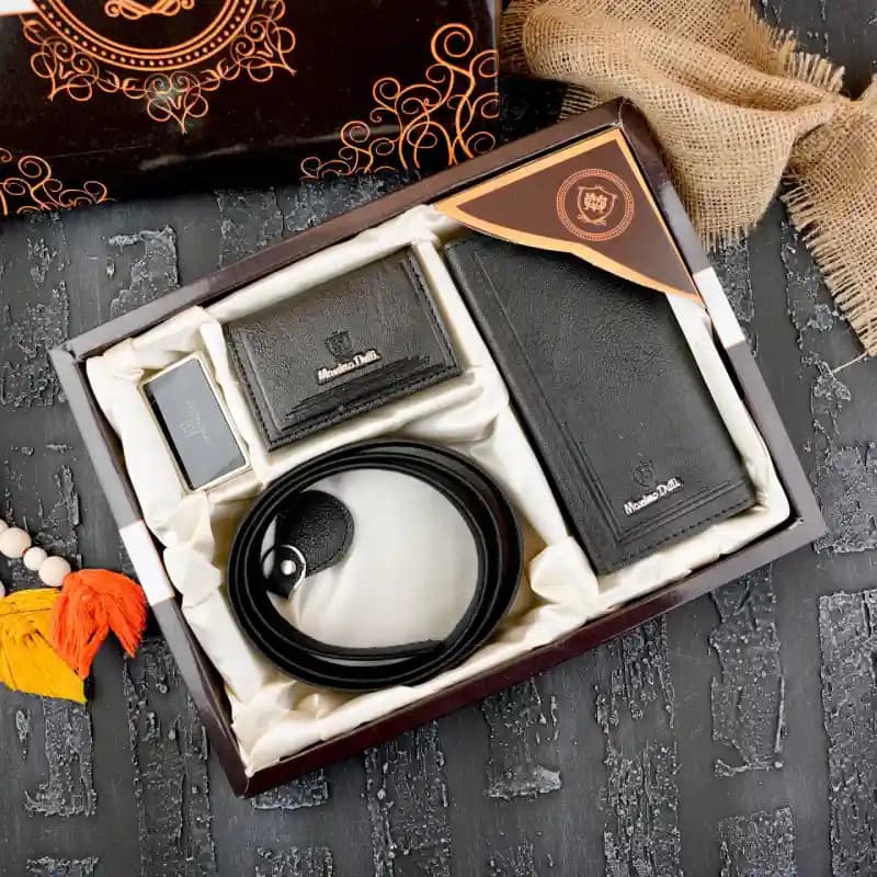 ست سه تیکه کیف پول جاسوئیچی کمربند 64-106 — تصویر ۲