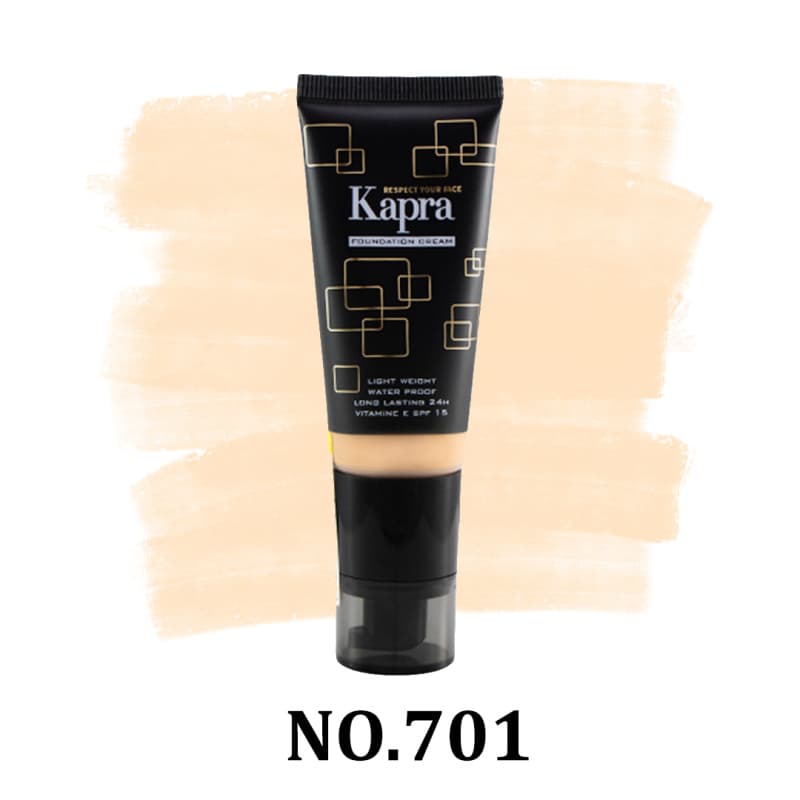 کرم پودر تیوپی کاپرا نیو (Kapra New) شماره 701 — تصویر ۴