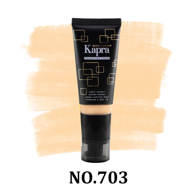کرم پودر تیوپی کاپرا نیو (Kapra New) شماره 703 — تصویر ۴