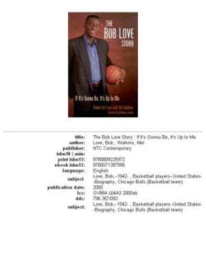 دانلود کتاب The Bob Love Story: If It’s Gonna Be, It’s Up to Me