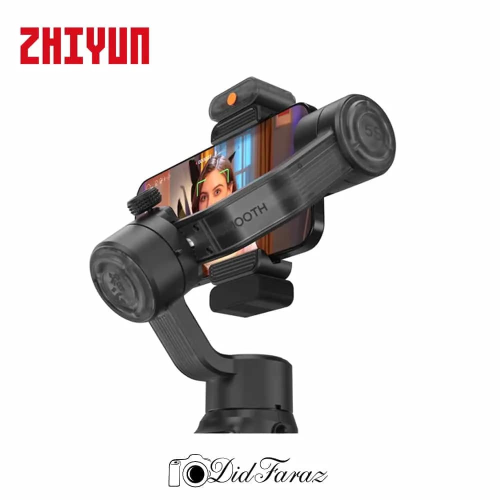 استابیلایزر ZHIYUN Smooth 5S AI Combo گیمبال سهمحوره موبایل با ردیابی هوشمند — تصویر ۱۲