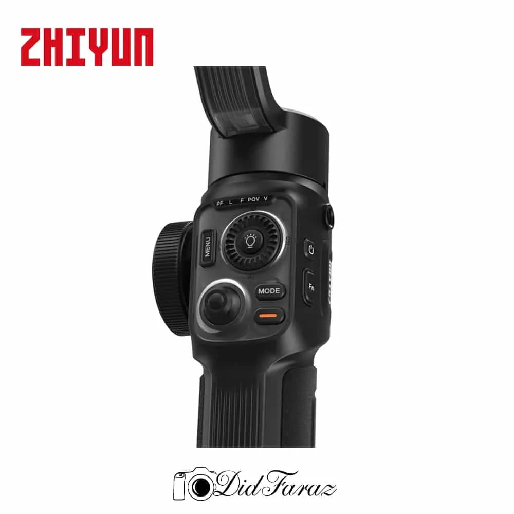 استابیلایزر ZHIYUN Smooth 5S AI Combo گیمبال سهمحوره موبایل با ردیابی هوشمند — تصویر ۱۱