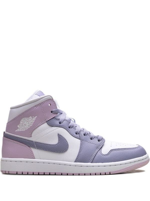 نایک ایر جردن ۱ ساقدار ویولت سفید بنفش Nike air jordan 1 high Purple Violet