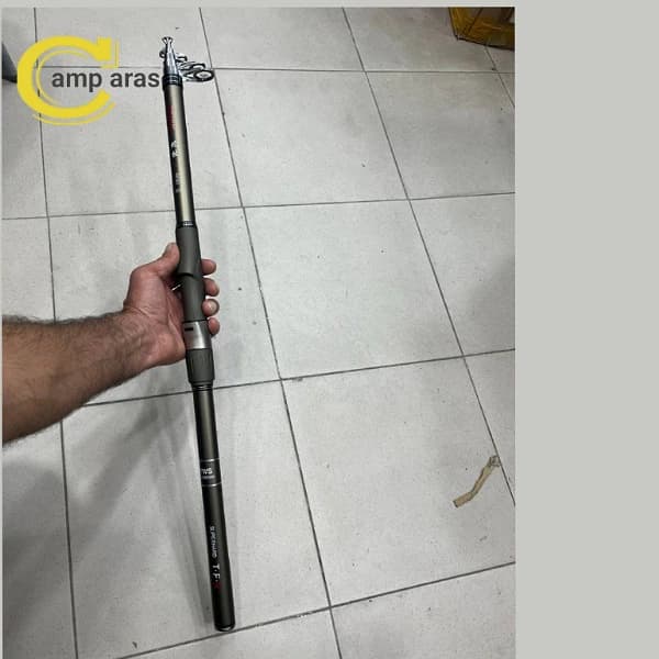 چوب ماهیگیری تلسکوپی مدل SW.ROD 360cm فولادی — تصویر ۴