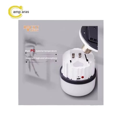لامپ شارژی سرپیچی مدل UXI BL-699 باتری خور — تصویر ۴