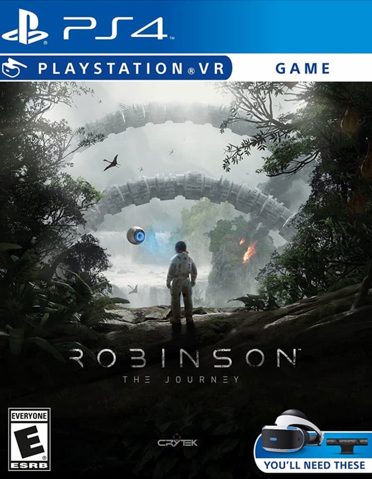 بازی کارکرده Robinson : The Journey VR برای PS4