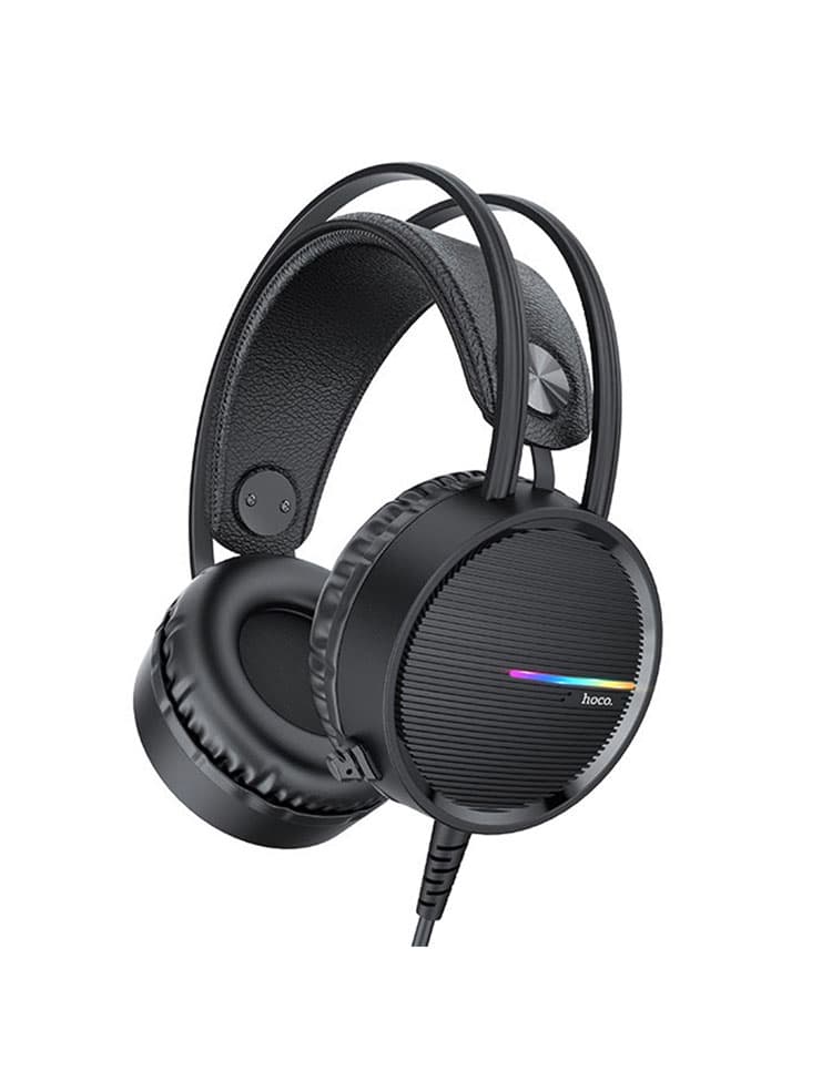 هدست گیم مدل hoco W100 Touring رنگ Black