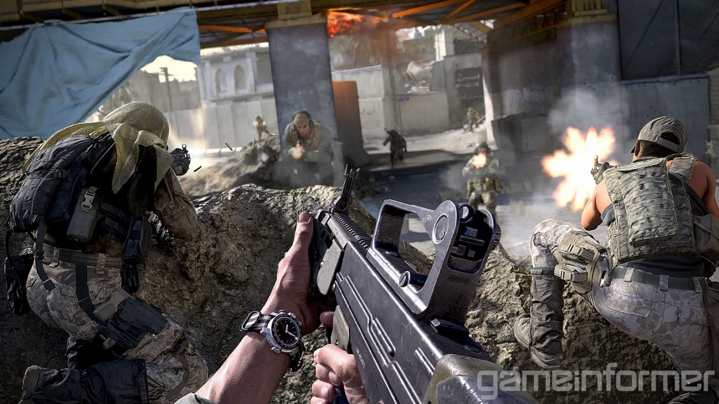 بازی کارکرده Call of Duty Modern Warfare برای PS4 — تصویر ۵