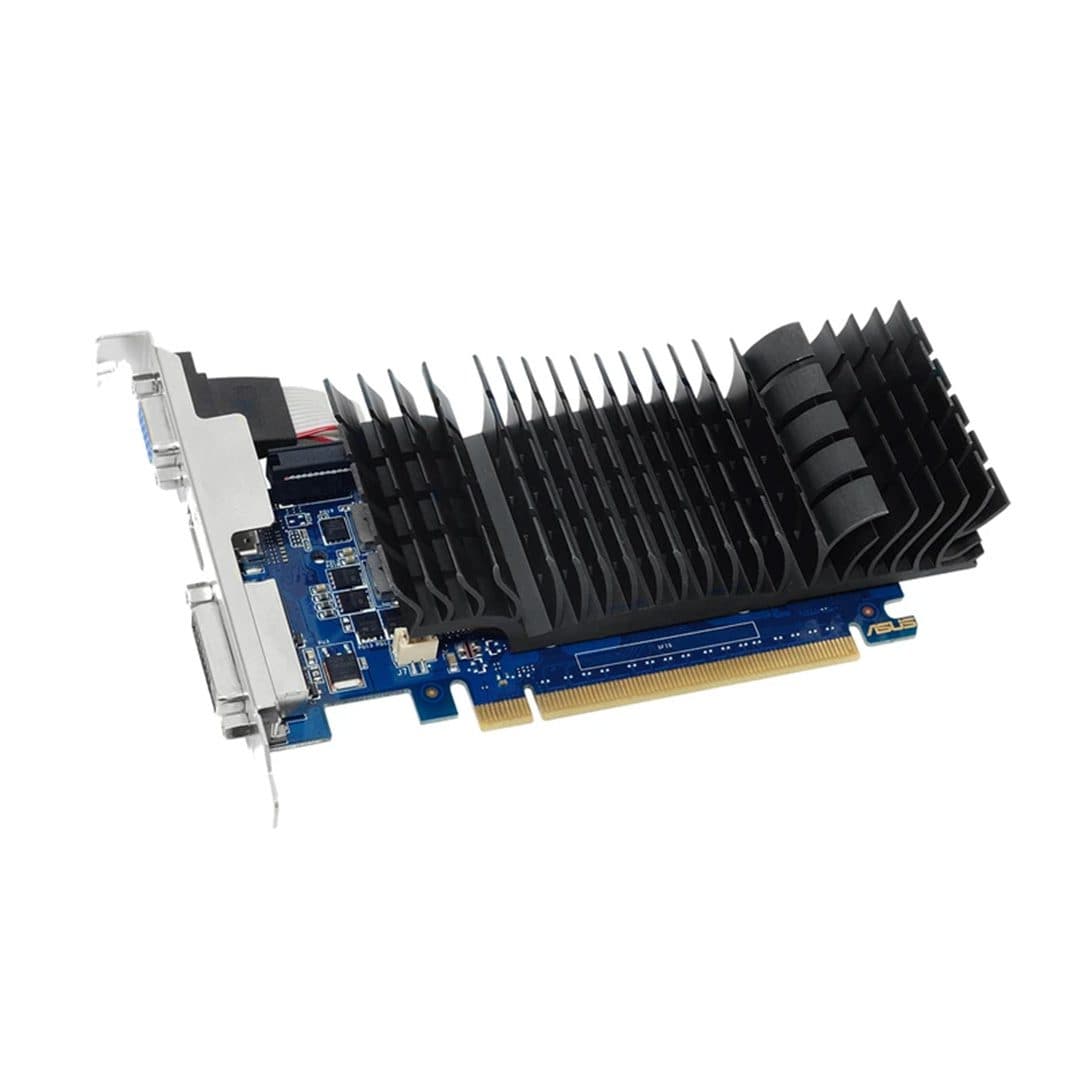 کارت گرافیک ایسوس مدل GeForce GT 730 ظرفیت 2 گیگابایت GDDR5 رابط 64 بیت استوک — تصویر ۲