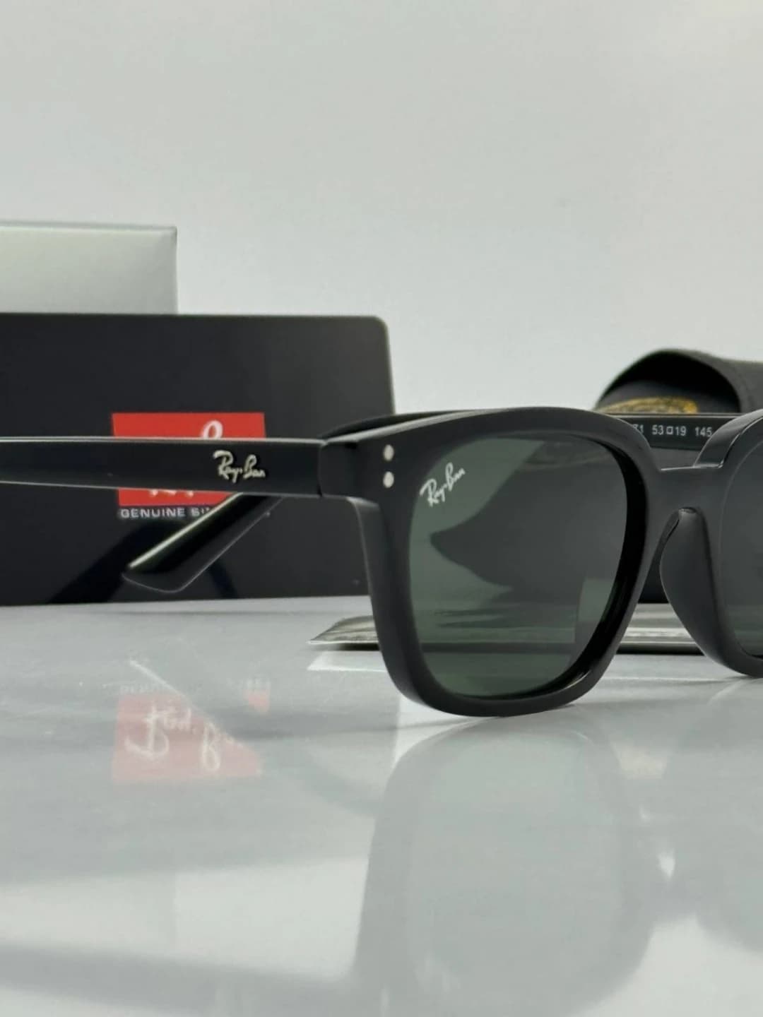 عینک ریبن مشکی rayban rb-4456 f — تصویر ۳