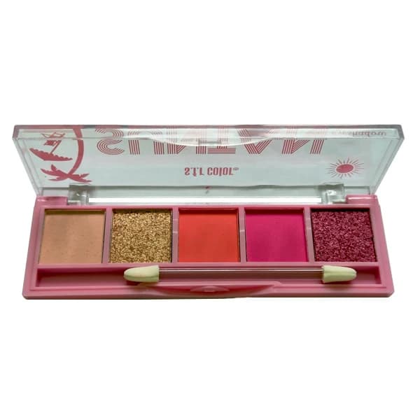 پالت سایه چشم اس اف آر کالر مدل bloom Cherry شماره 011 — تصویر ۳