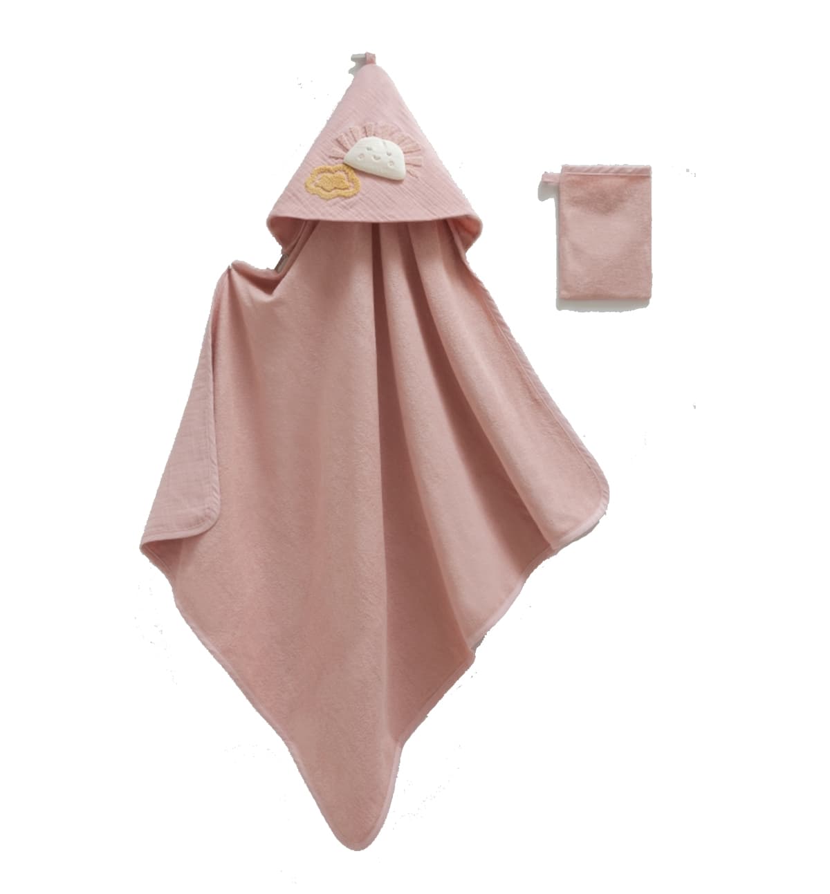 حوله حمام دو تکه طرح ابر کالباسی کارامل