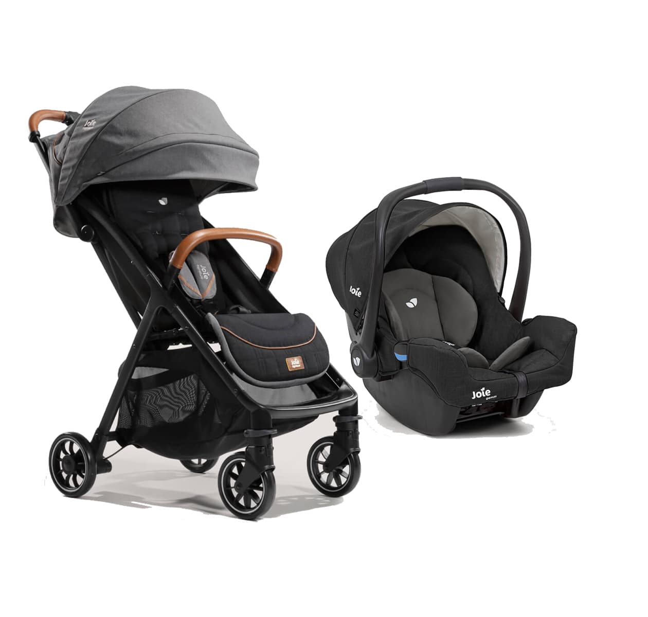 ست کالسکه و کریر پارسل جویی کربن parcel Joie & I Snug 2
