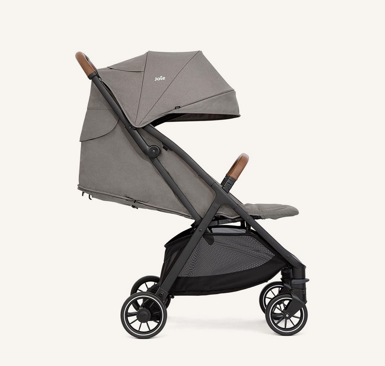 ست کالسکه و کریر پکت پرو جویی طوسی Pact pro Joie & I snug 2 pebble — تصویر ۵